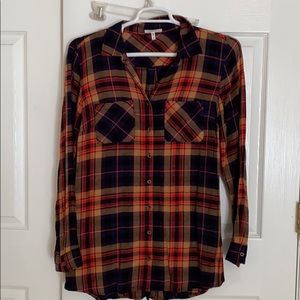 Maurices Flannel Top
